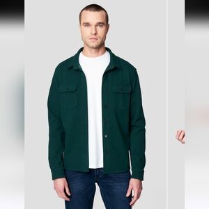 Blank NYC Dark Green Shirt Jacket